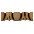 Historic 1-3/16"(H) x 13/16"(Relief) - Renaissance Egg & Dart Linear Moulding Design - Stain-Grade - [Compo Material] = ColumnsDirect.com