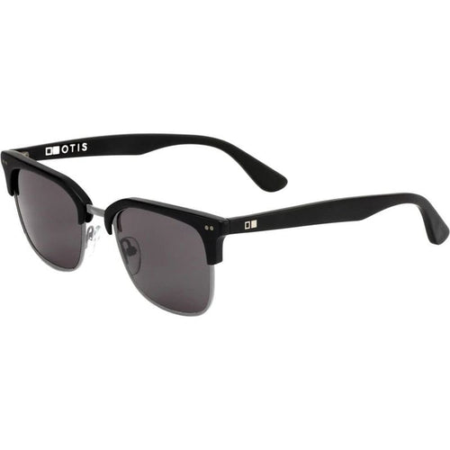 OTIS 100 Club Eco Matte Black Gunmetal L.I.T Grey Polarised Angle