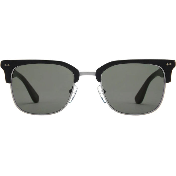 100 Club, Eco Matte Black and Brushed Gunmetal/Grey Glass Lenses