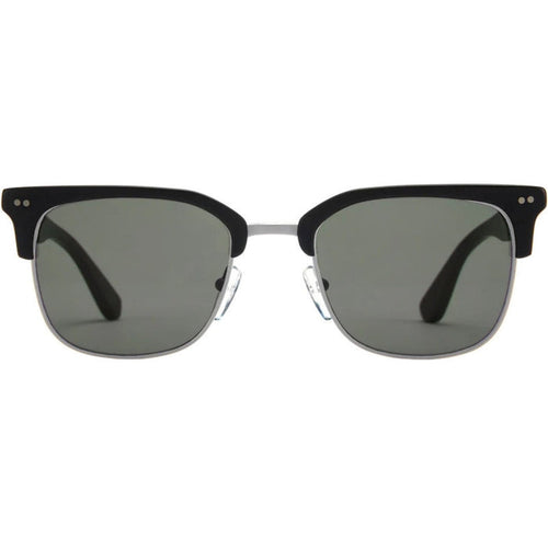 100 Club, Eco Matte Black and Brushed Gunmetal/Grey Glass Lenses