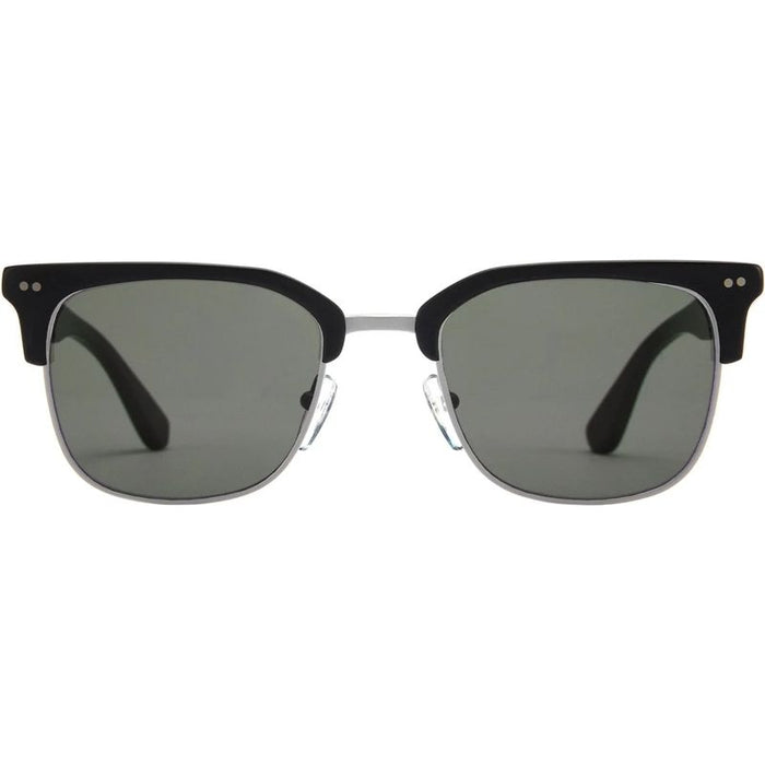 OTIS 100 Club Eco Matte Black Gunmetal L.I.T Grey Polarised Front