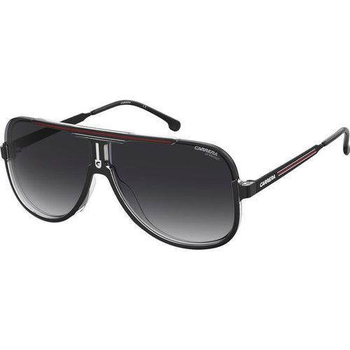1059/S, Black Red/Dark Grey Gradient Lenses
