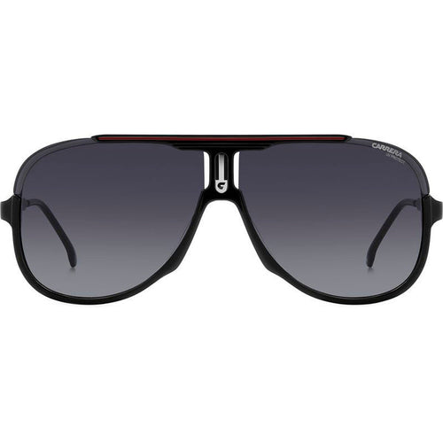 1059/S, Black Red/Dark Grey Gradient Lenses