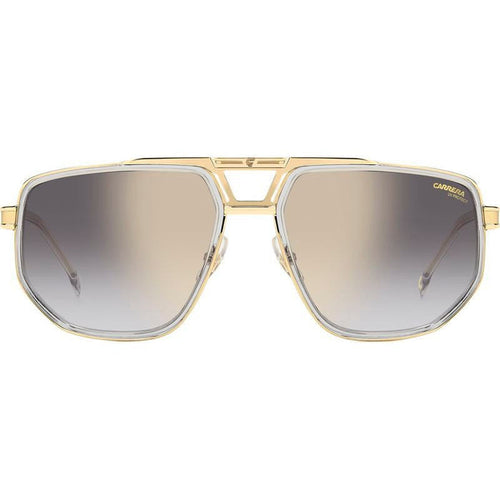 1072/S, Grey/Grey Gold Gradient Mirror Lenses