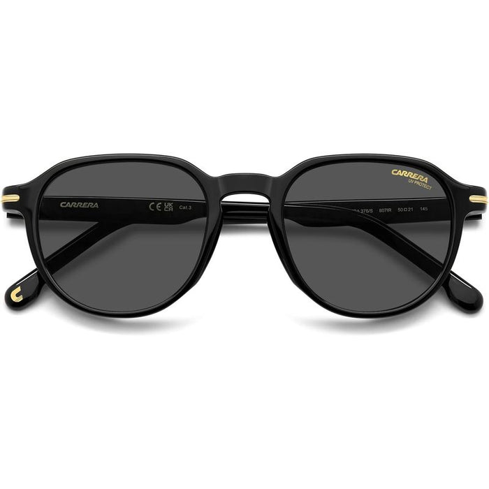 Carrera 376/S Black Grey Front2