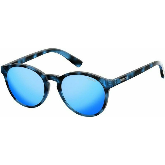 8024/S, Blue Havana/Blue Mirror Polarised Lenses
