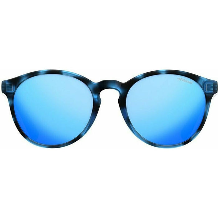 8024/S, Blue Havana/Blue Mirror Polarised Lenses