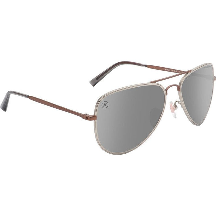 A Series, Mojave Ghost Matte Rose Gold/Silver PC Polarised Mirror Lenses