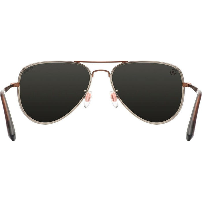 A Series, Mojave Ghost Matte Rose Gold/Silver PC Polarised Mirror Lenses