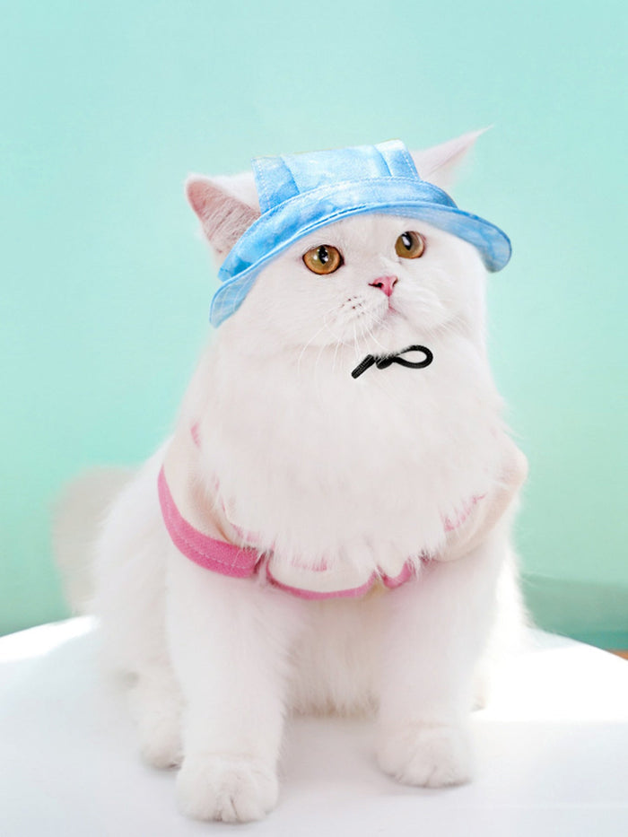 Adjustable Pet Visor Hat - FloofChonk