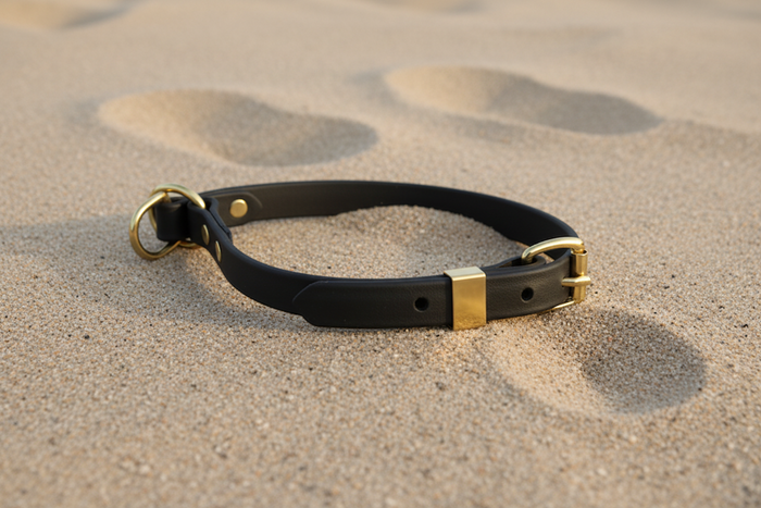 Adjustable Waterproof Biothane 2 Part Slip Collar
