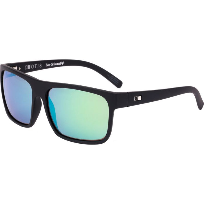 OTIS After Dark X Matte Black L.I.T Green Mirror Polarised Angle