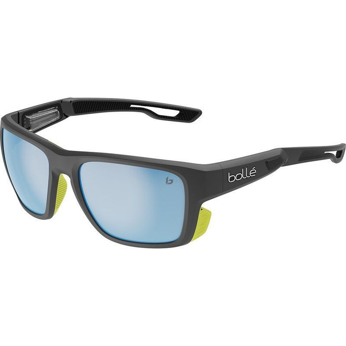 Airdrift, Matte Black and Acid/Sky Blue Polarised Lenses