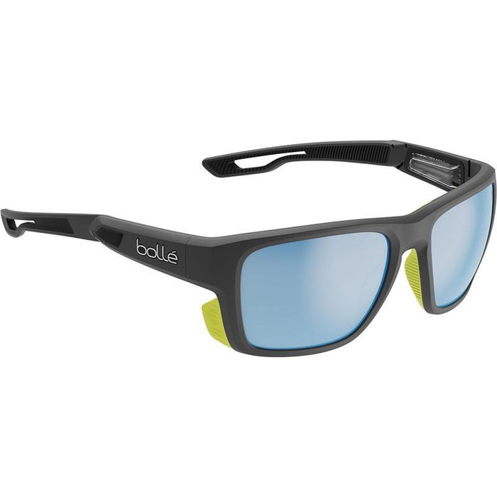 Airdrift, Matte Black and Acid/Sky Blue Polarised Lenses