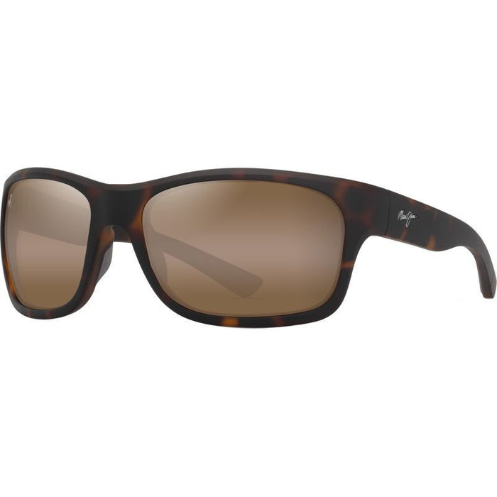 'Ano Nui, Matte Dark Havana/HCL Bronze Glass Polarised Lenses