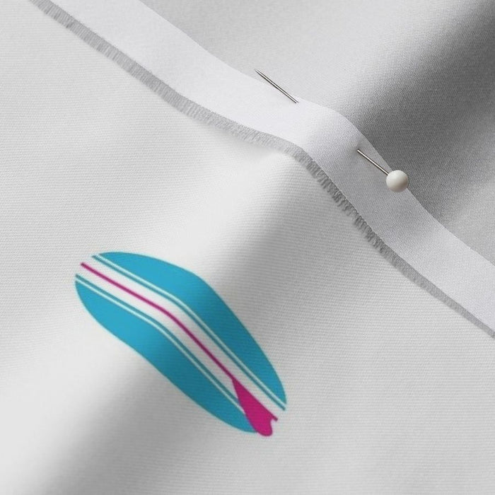 Aqua Ocean Blue and Hot Pink Mini Size Classic Surfboards Sheet Set - Extremely Stoked