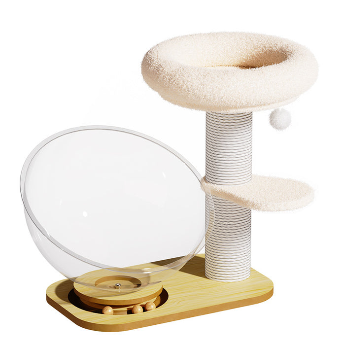 Arbre à chat de 51 cm avec capsule spatiale