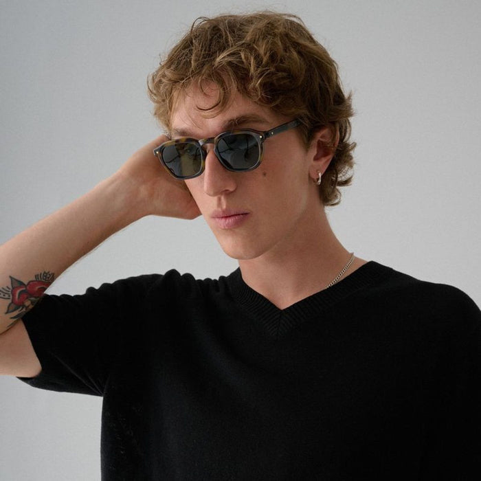 Archer, Mustard Tortoiseshell/Moss Polarised Lenses