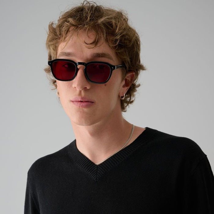 Archer, Elysium Double Black/Cherry Cola Polarised Lenses