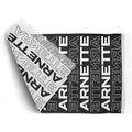 Arnette Towel, Black/White