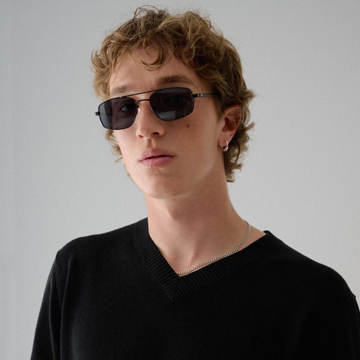Astley, Matte Black/Ink Lenses