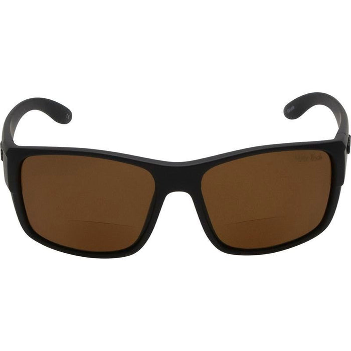 Atlas, Matte Black/Bifocal +2.0 Brown Polarised Lenses