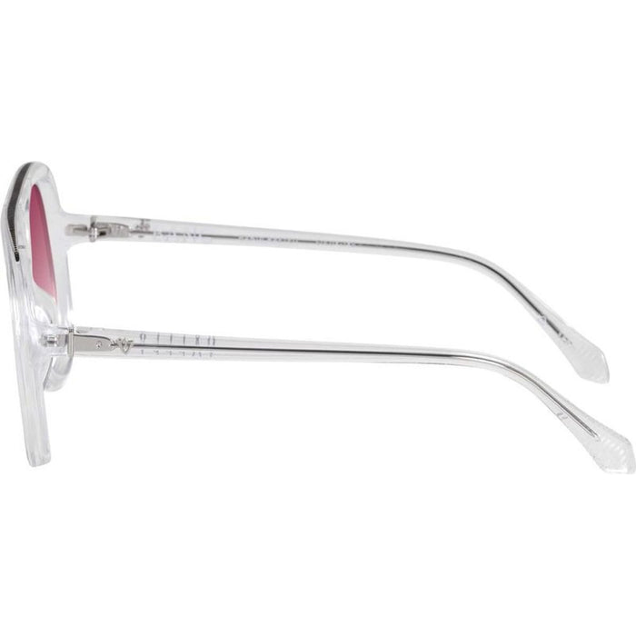 Bang, Crystal with Silver Metal Trim/Rose Gradient Lenses