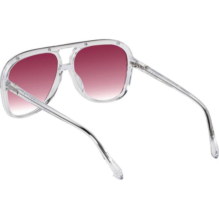 Bang, Crystal with Silver Metal Trim/Rose Gradient Lenses