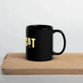 Black Cat Glossy Mug - FloofChonk
