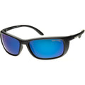 Blade, Matte Black/Blue Mirror Brown HDIR Polarised Glass Lenses