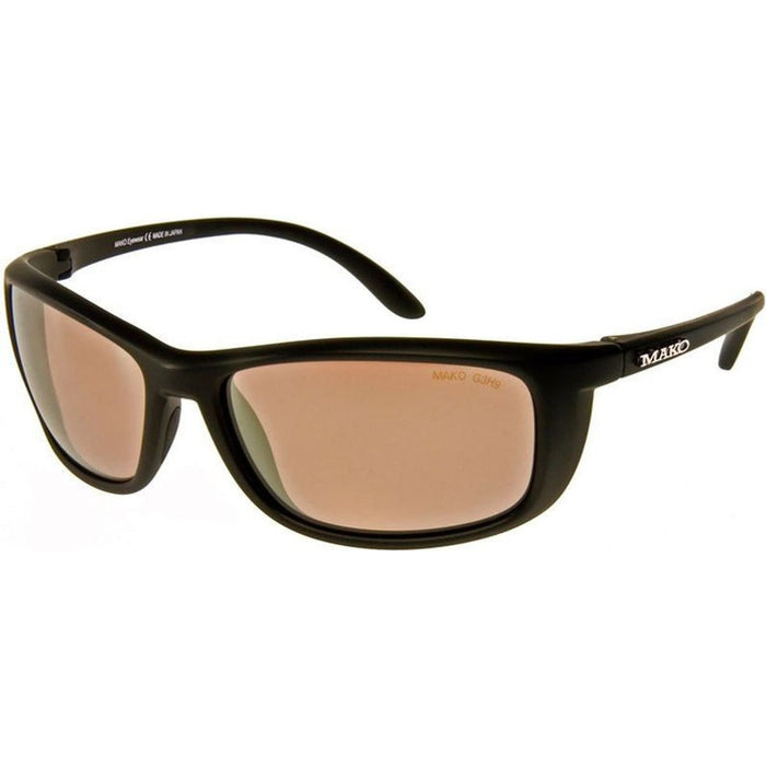 Blade, Matte Black/Glass Copper Silver Mirror Polarised Lenses