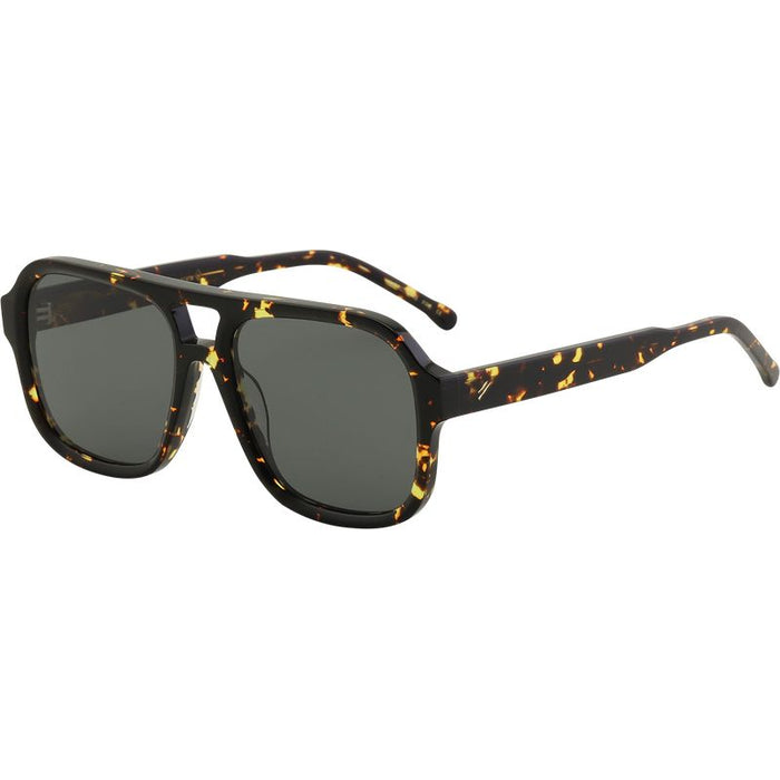 Bask Eyewear Blake Ember Tort Grey Polarised Angle
