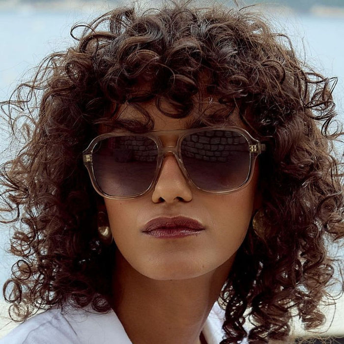 Blake, Crystal Stone/Brown Gradient Polarised Lenses