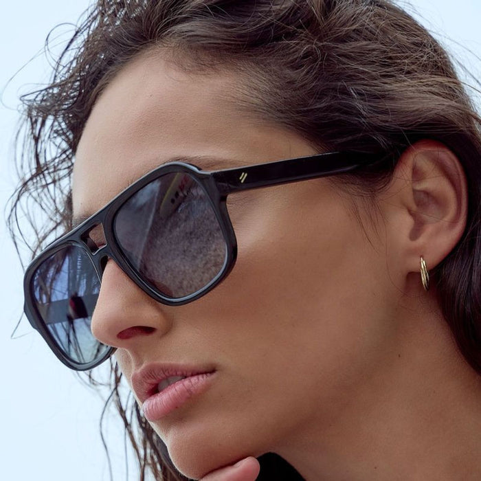 Blake, Black/Blue Grey Gradient Polarised Lenses