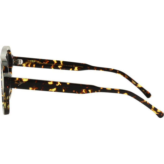 Bask Eyewear Blake Ember Tort Grey Polarised Temple