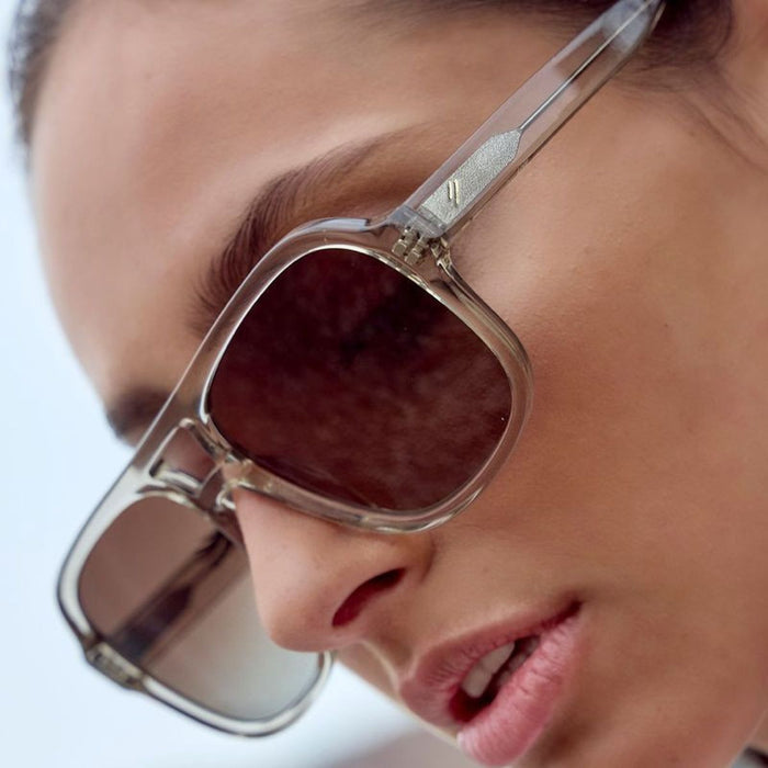 Blake, Crystal Stone/Brown Gradient Polarised Lenses