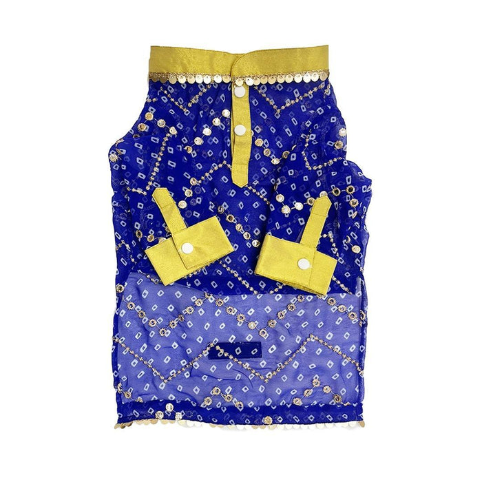Blue Mirror Kurta