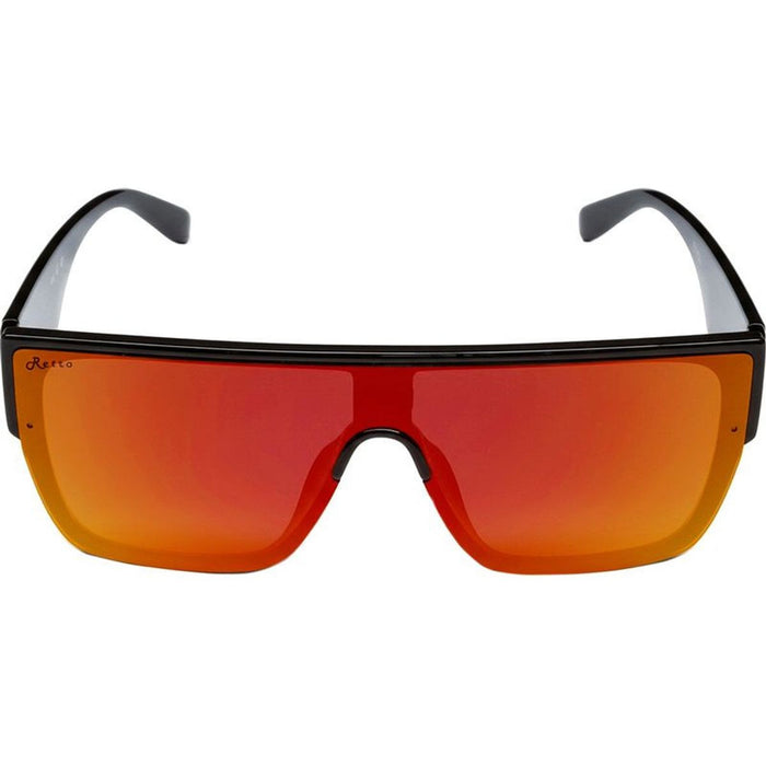 Bohemian PR4696, Shiny Black/Red Mirror Polarised Lenses