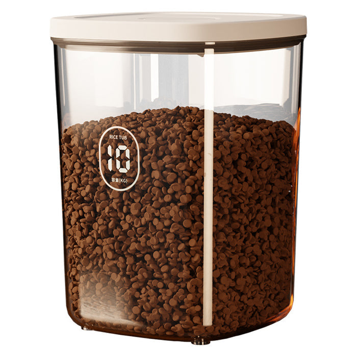 Boîte de conservation hermétique pour aliments pour animaux 2,5 kg et 5 kg