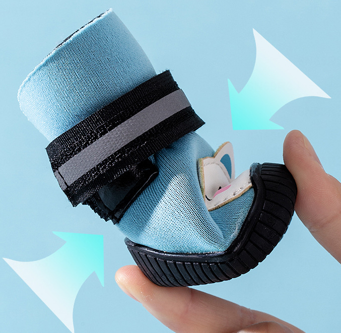 Bottes imperméables pour chiens de petite et moyenne taille, idéales pour la pluie, taille 5