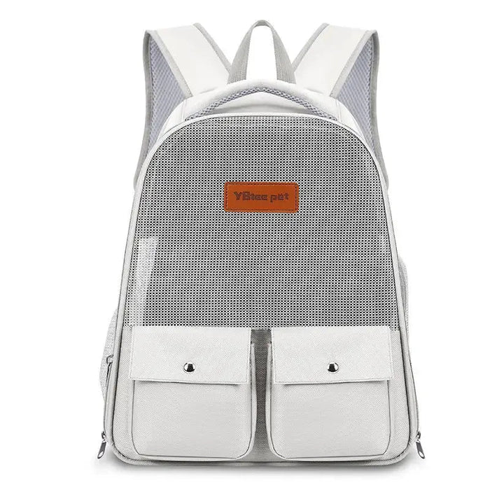 Breathable Large Capacity Backpack Pet Bag Foldable - FloofChonk