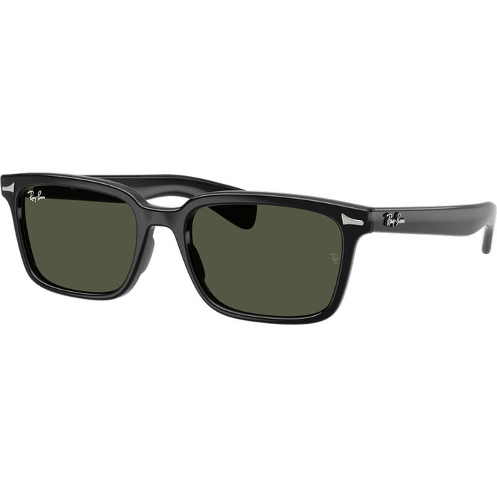 Ray-Ban Brunel RB2234 Black Green Glass Angle