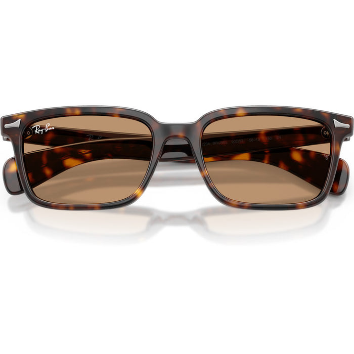 Ray-Ban Brunel RB2234 Havana Brown Glass Front2