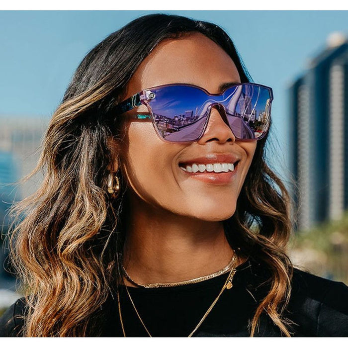 Buttertron, Drivemewild Lavender and Black Tortoise/Purple Mirror Polarised Lenses