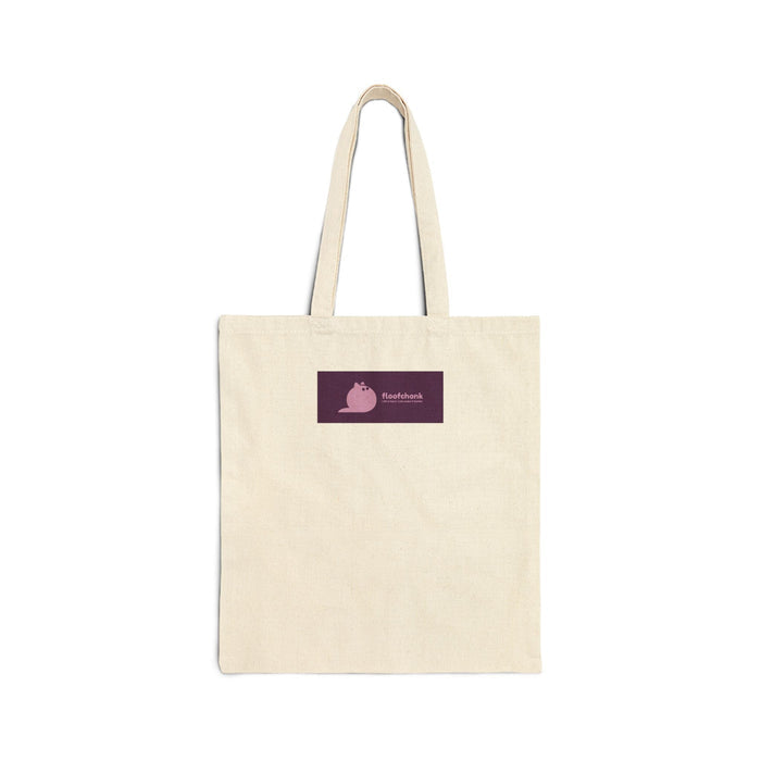 Canvas Tote Bag – "Low Tolerance, High Whiskers" Cat Tote | Funny Cat Lover Gift - FloofChonk
