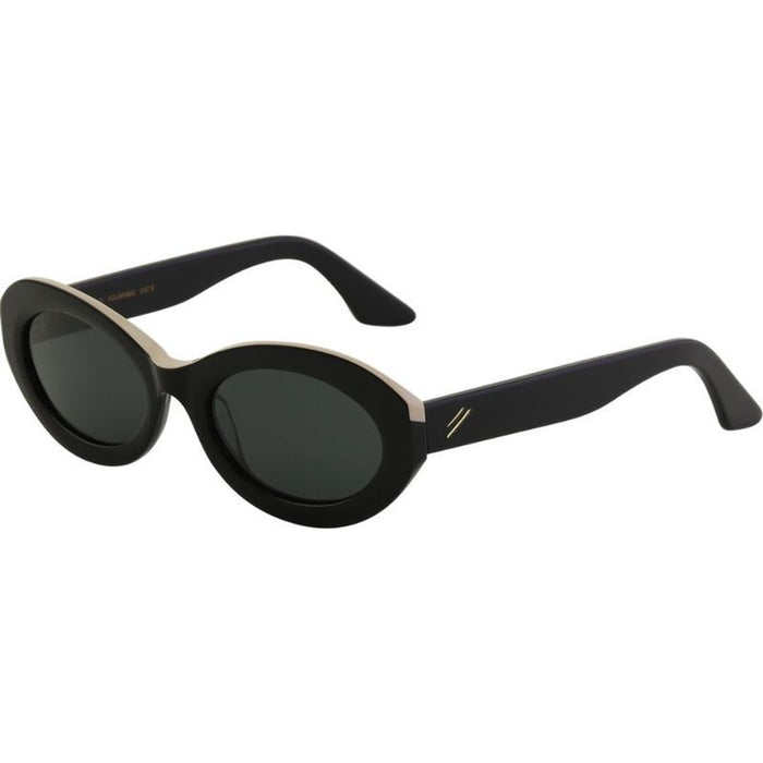 Capri, Black and Bone/Dark Grey Polarised Lenses
