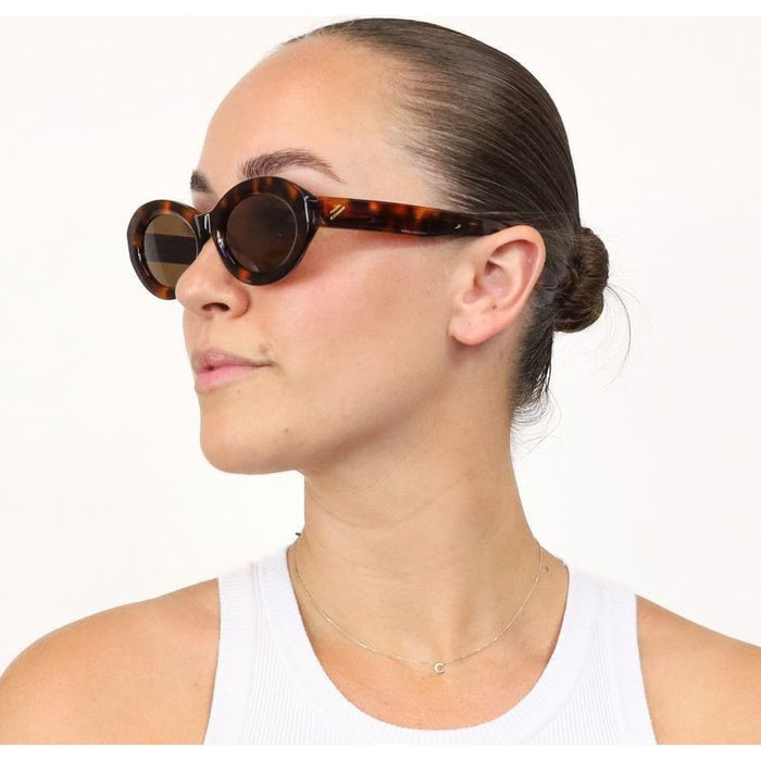 Capri, Tea Tort/Brown Polarised Lenses