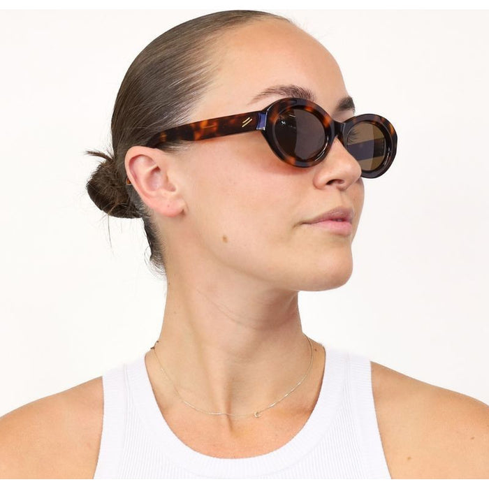 Capri, Tea Tort/Brown Polarised Lenses