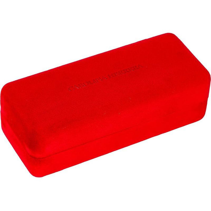 Carolina Herrera Hard Case, Red Suede