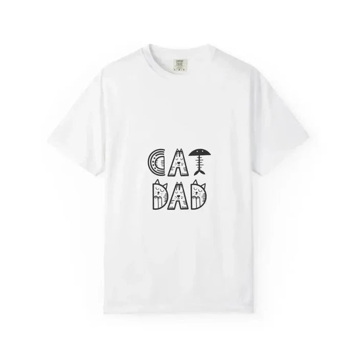 Cat Dad Unisex T-Shirt | Cute Cat Lover Gift, Funny Pet Apparel - FloofChonk